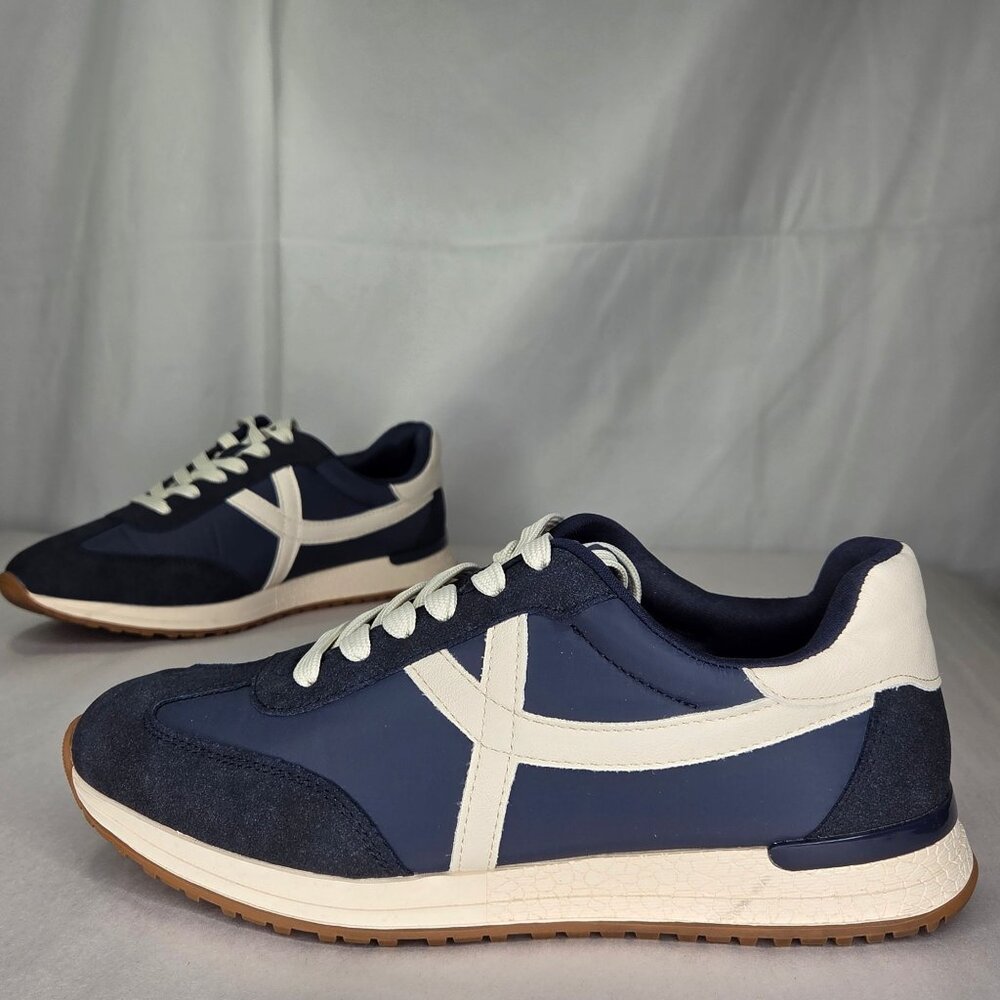 DV Dolce Vita Joque Retro Lace-Up Sneakers - Navy, Size: 9